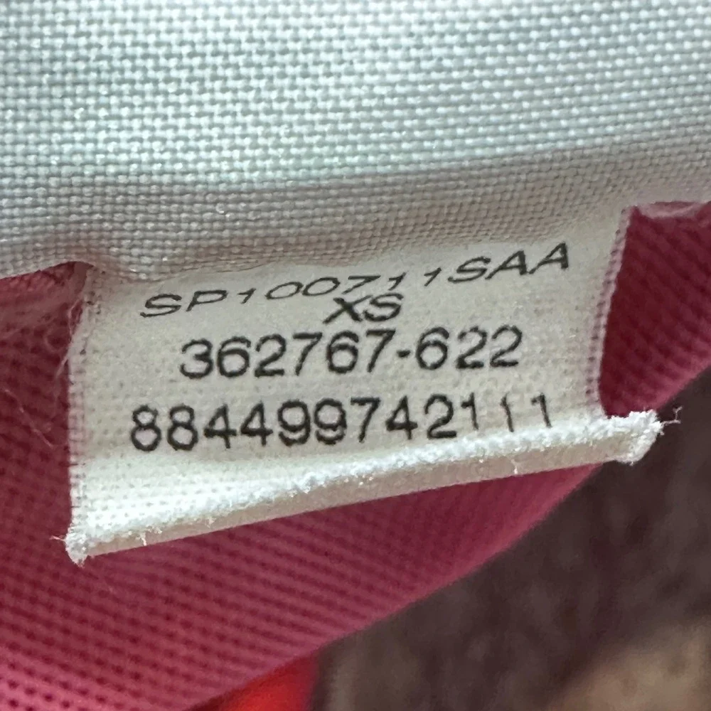 Nike Sports Bra Womens XS‎ Pink 362767-622 Dri-FIT Racerback Mesh Training Gym